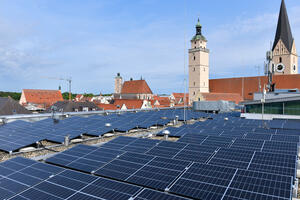 Bild vergrößern: Rund 30 Prozent der Ingolstädter Haushalte können mit Solarenergie versorgt werden