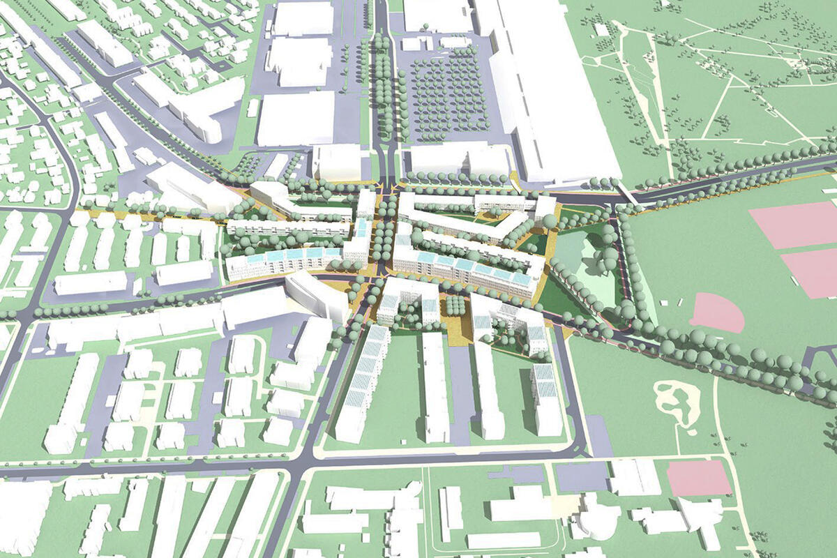 Europan E17 - Neugestaltung Audi-Kreisel