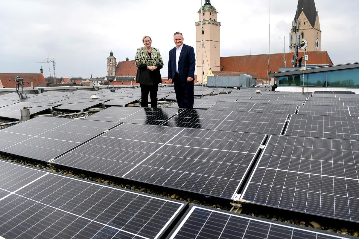 Photovoltaik Neues Rathaus