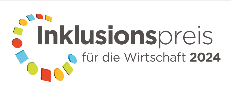 Logo Inklusionspreis für die Wirtschaft 2024