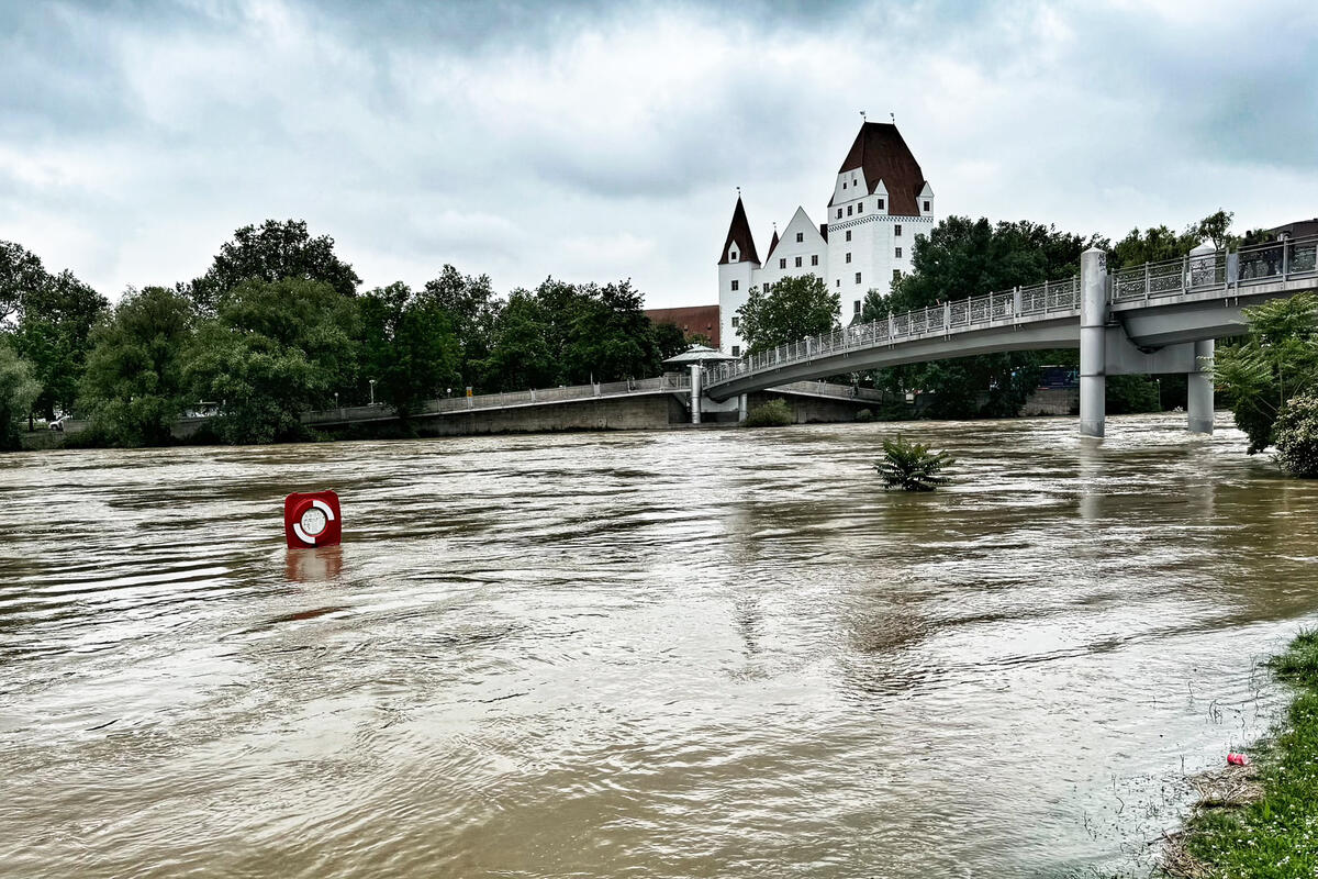 Hochwasser 2024 - Donaubhne