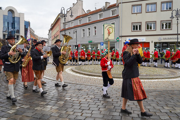 Umzug durch die Innenstadt