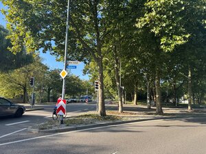 Bild vergr&ouml;&szlig;ern: Die Kreuzung Schlo&szlig;l&auml;nde / Schutterstra&szlig;e wird am kommenden Wochenende saniert.