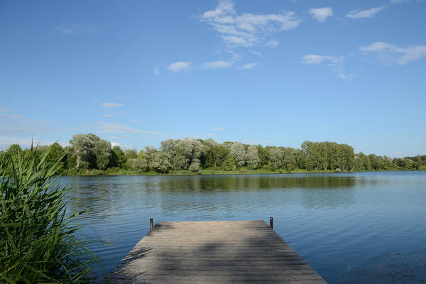 Steg am Baggersee