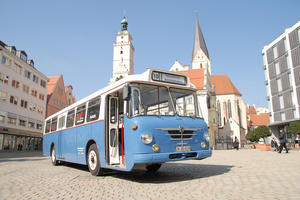 Nostalgiebus Büssing der Busflotte