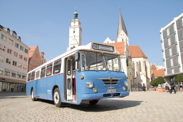 Bild vergrern: Nostalgiebus Bssing der Busflotte