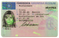 Bild vergrößern: Führerschein (Erika Mustermann)