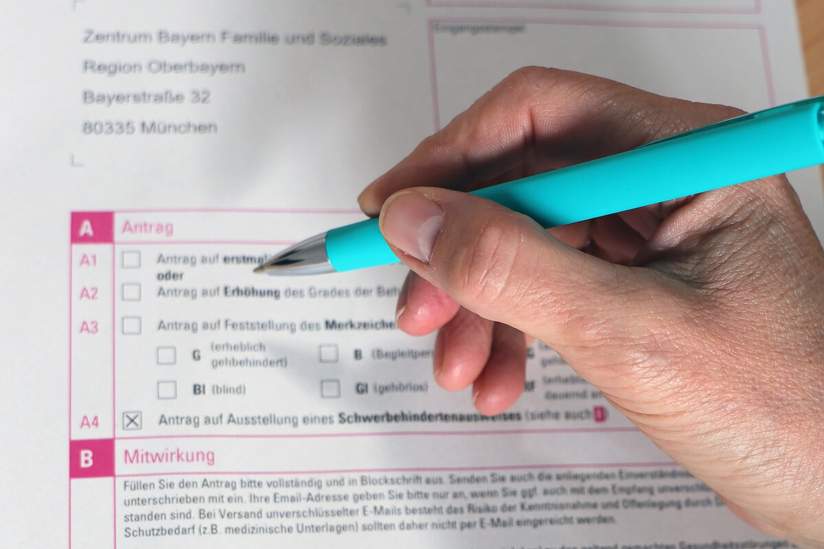 Schwerbehinderung - Antrag auf Verschlechterung
