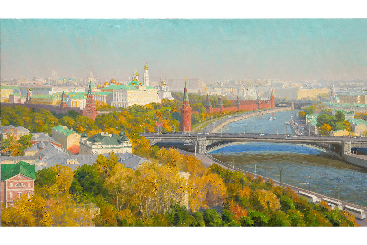 Oleg Putnin: "Indian Summer in Moscow, 2016"