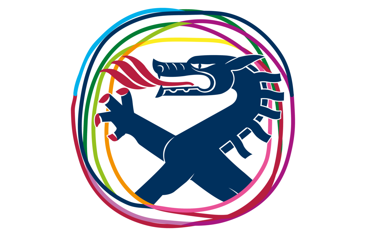 Logo des Bündnisses für Demokratie, Vielfalt und Toleranz - png
