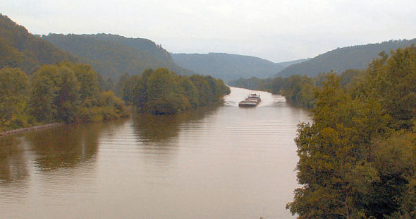 Rhein-Main-Donau-Kanal. Foto: Kurt Scheuerer