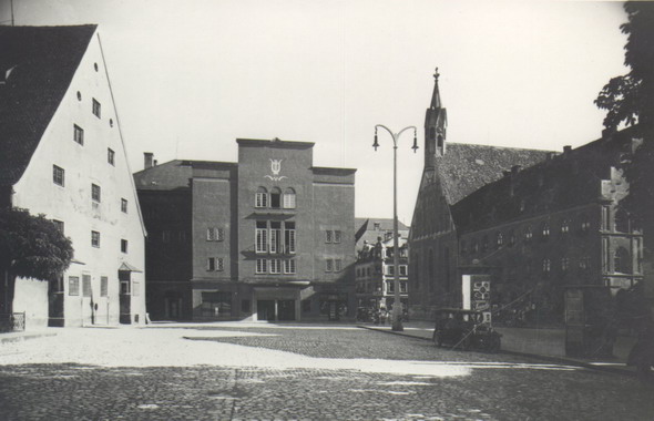 Rathausplatz. Foto: Stadtarchiv Ingolstadt