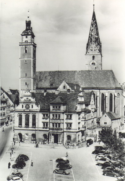 Rathausplatz. Foto: Stadtarchiv Ingolstadt