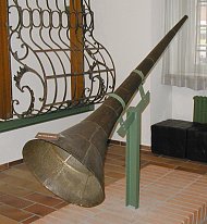 Horn im Stadtmuseum. Foto: Kurt Scheuerer